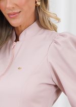 jaleco-feminino-rose-poliester-gabardine-manga-bufante-acinturado-mulher-doutora-estetica-saude