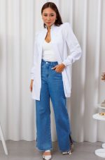 jaleco-branco-gabardine-poliester-feminino-saude-basico-gola-padre-punho-elastico-ziper-destacavel-universitario-medicina-esteticista-clinica-custo-beneficio