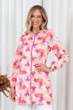 Jaleco-Chic-Estampa-Quebra-Cabeca-Oxford-Tecido-Leve-Verao-Manga-Longa-Manga-Princesa