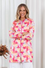 Jaleco-Chic-Estampa-Quebra-Cabeca-Oxford-Tecido-Leve-Verao-Manga-Longa-Manga-Princesa