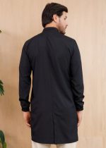 jaleco-preto-oxfordine-poliester-masculino-basico-classico-atemporal-enfermeiros-medicos-homem-saude