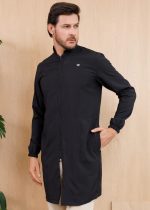 jaleco-preto-oxfordine-poliester-masculino-basico-classico-atemporal-enfermeiros-medicos-homem-saude