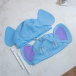Touca Cirúrgica Unissex Ajustável Gabardine Elefante Azul