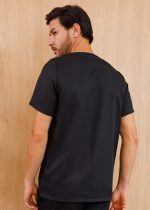scrub-conjunto-pijama-cirurgico-masculino-luiz-preto-poliester-cagardine-enfermeiro-medico-hospital-clinica-masculino-saude