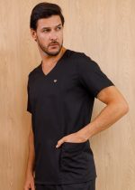 scrub-conjunto-pijama-cirurgico-masculino-luiz-preto-poliester-cagardine-enfermeiro-medico-hospital-clinica-masculino-saude