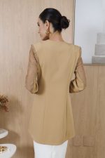 Jaleco Feminino Arabesco Alfaiataria Bruna