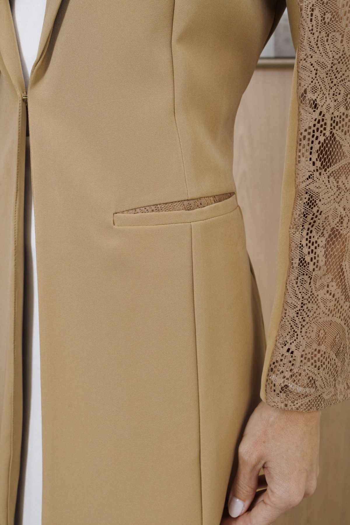 Jaleco Feminino Arabesco Alfaiataria Bruna