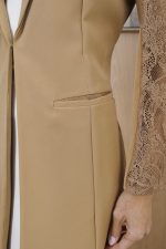 Jaleco Feminino Arabesco Alfaiataria Bruna